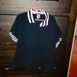 Cute black polo from Hot Topic, size extra small.